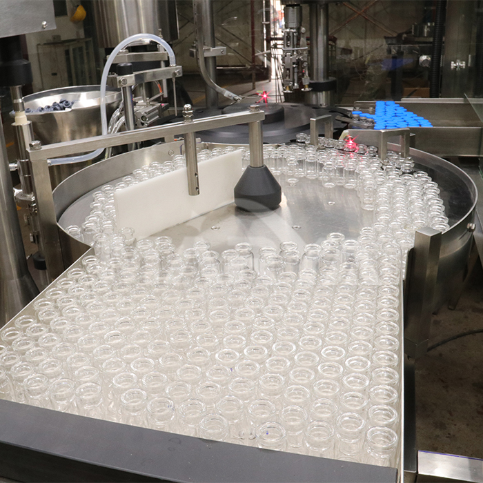 vial filling stoppering capping machine3 заполнения